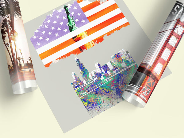 Destination-themed ready-to-press DTF transfer designs, perfect for creating custom apparel and accessories. Includes easy-to-apply, high-quality DTF transfers
