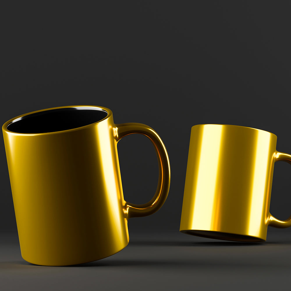 Metallic Sublimation Mugs: Discover Radiant Elegance in Our Collection