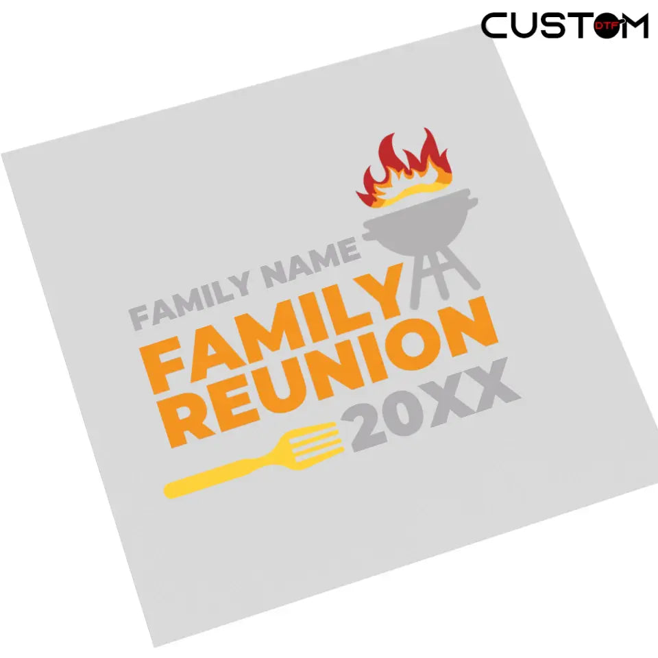 Family Reunion II - Personalized DTF Transfer
