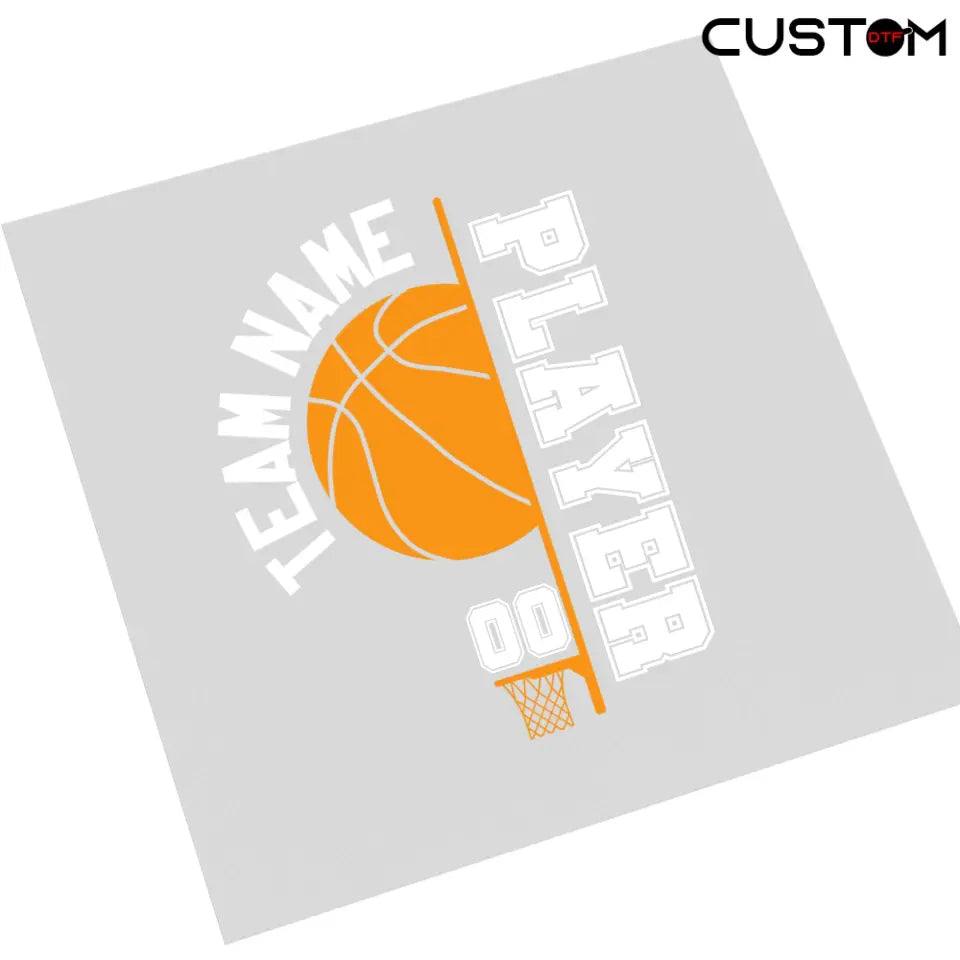 Basketball Fan III - Personalized DTF Transfer