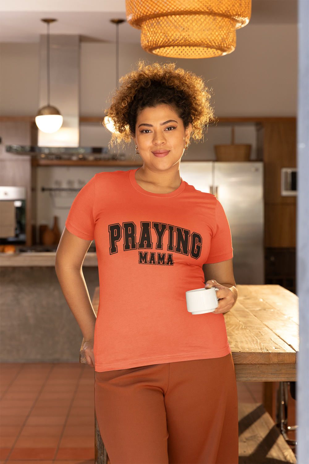Christian Faith: Praying Mama - DTF Transfer - Direct-to-Film