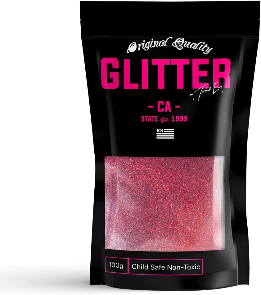 Maroon Dark Red Holographic glitter  Powder