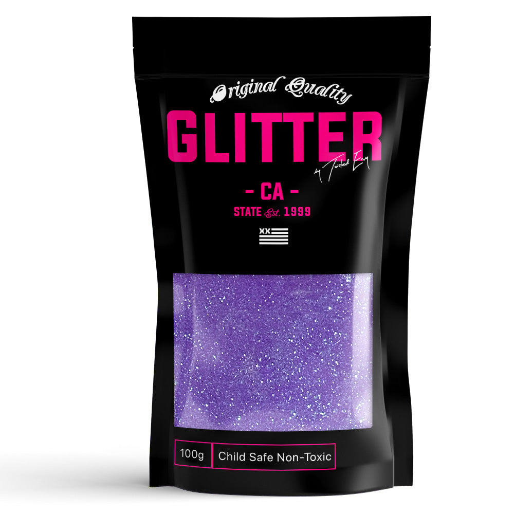 Purple Neon Ultrafine Glitter  Powder