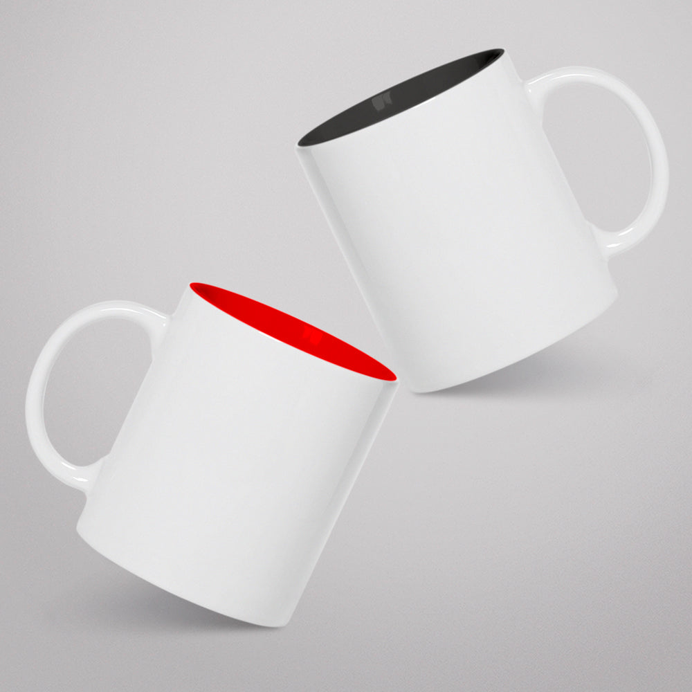 Two Tone Sublimation Mugs: Discover Vivid Contrast in Our Collection