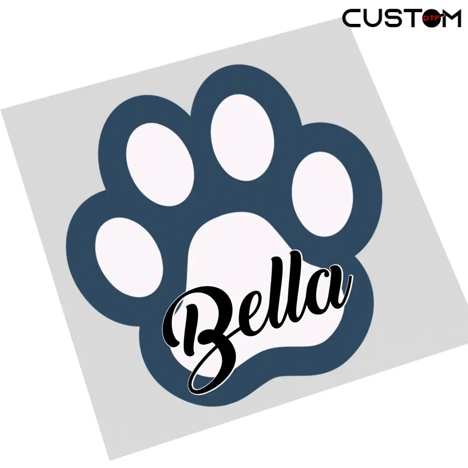 Custom Dog Paw - Personalized DTF Transfer