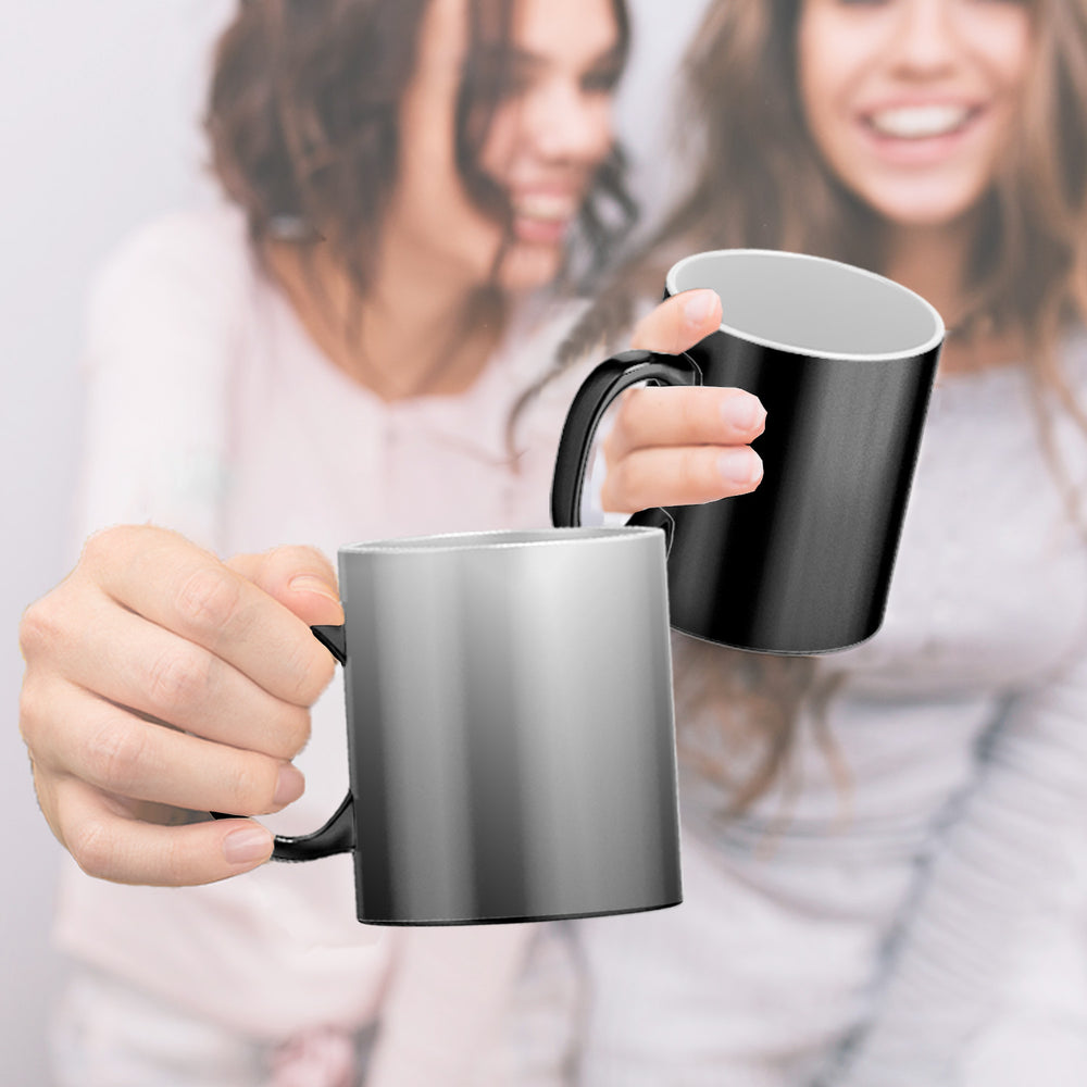 Color Changing 15oz Sublimation Mugs, Magic Mug Heat Sensitive Coffee Mugs  Heat Changing Mugs 100 pieces - AliExpress