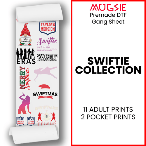 Swiftie Collection: DTF Transfer Gang Sheets 22x60