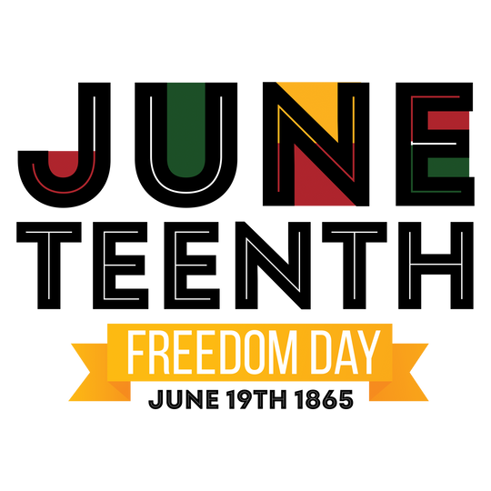 Juneteenth Freedom Day DTF Transfer - Direct-to-Film