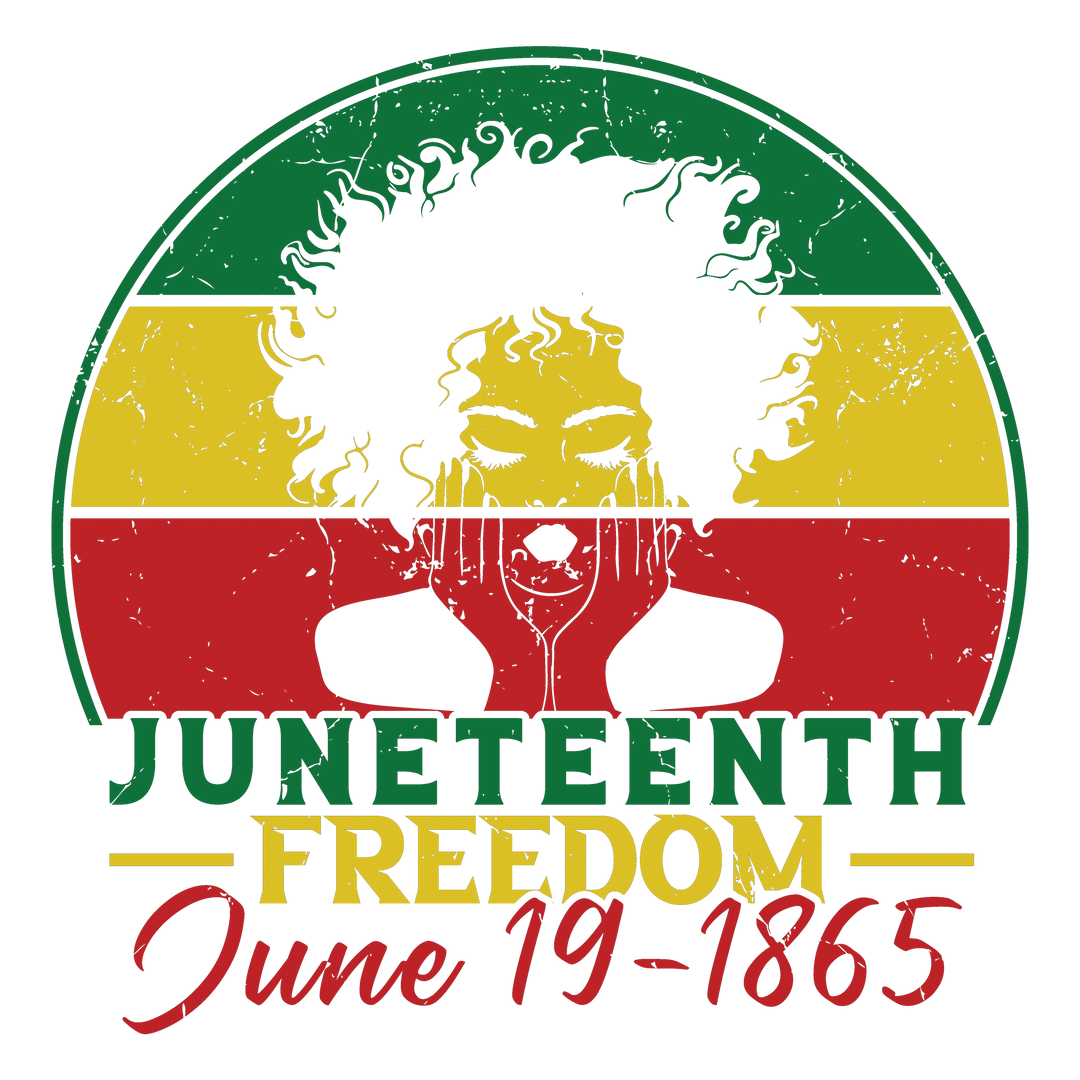 Juneteenth Freedom DTF Transfer - Direct-to-Film