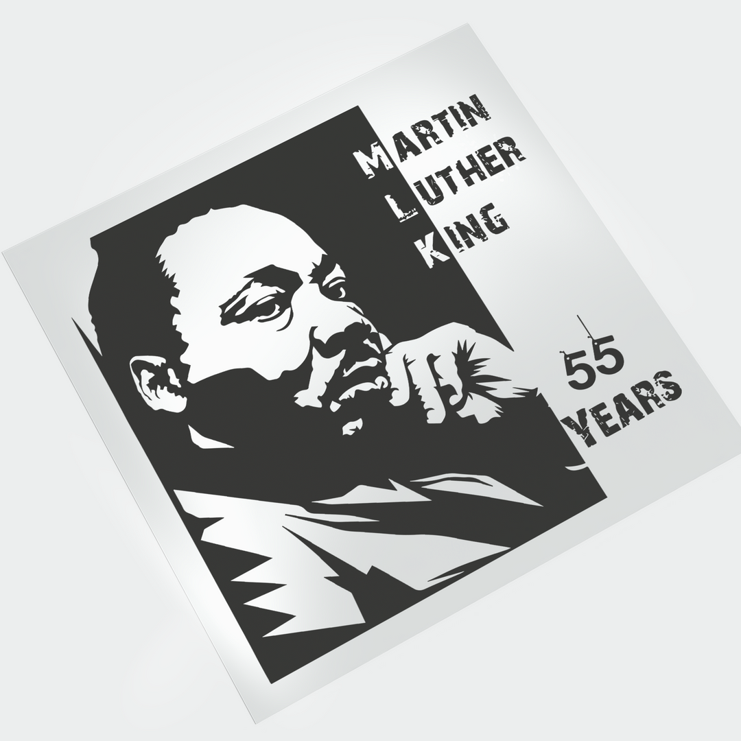 Martin Luther King 55 Years - DTF Transfer - Direct-to-Film