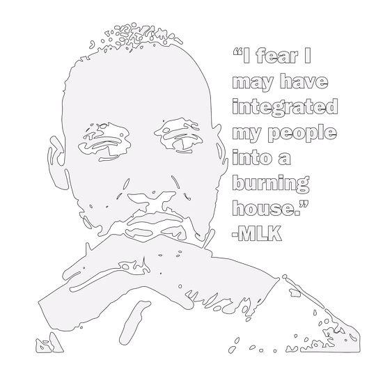 Martin Luther King Quote - DTF Transfer - Direct-to-Film