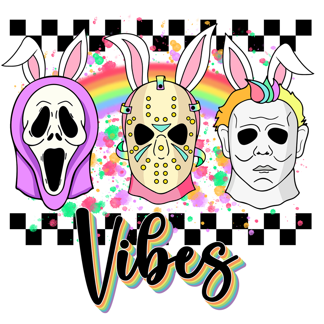 Easter Slasher: The Vibes - DTF Transfer - Direct-to-Film