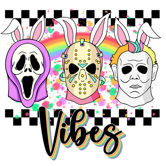 Easter Slasher: The Vibes - DTF Transfer - Direct-to-Film