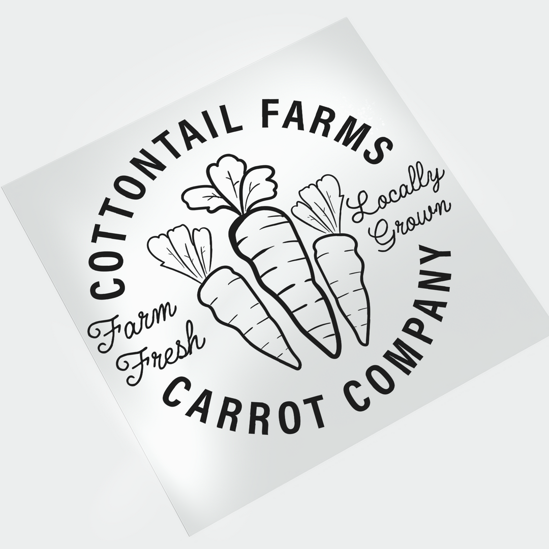 Easter Cottontail Farms DTF Transfer - Direct-to-Film