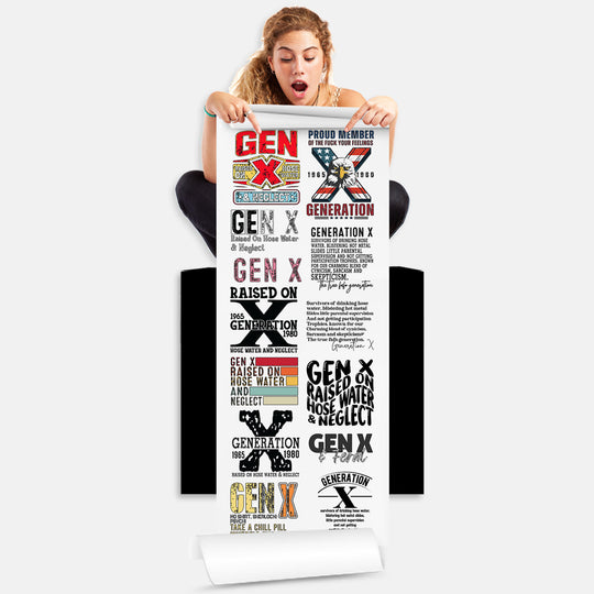 Generation X DTF Transfer Gang Sheets - 22x60 Direct-to-Film