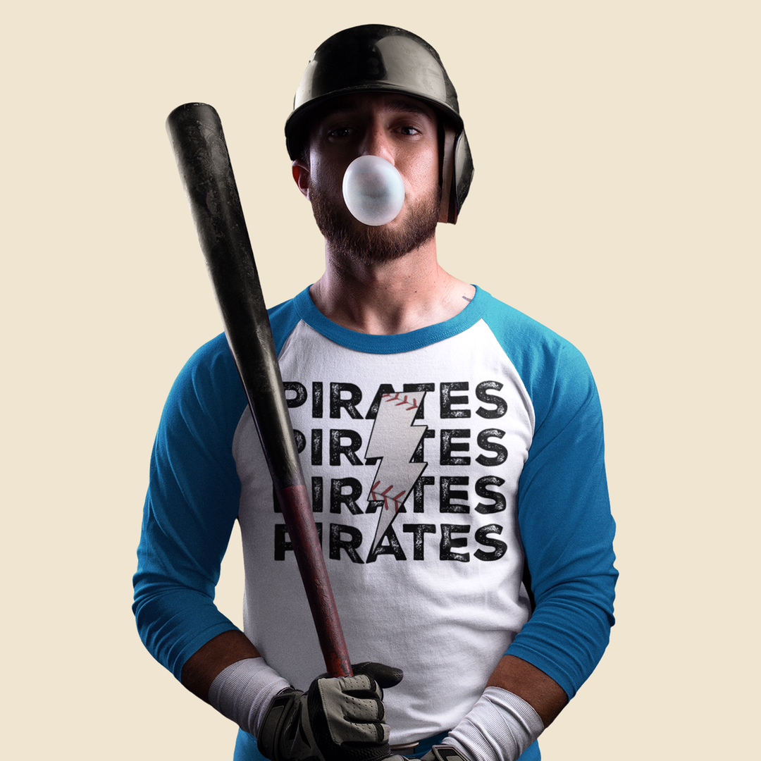 Pirates Baseball DTF Transfer - Direct-to-Film Prints