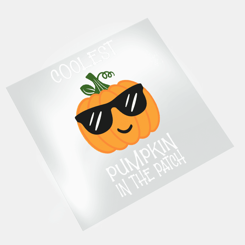 Coolest Pumpkin in the Patch DTF Transfer - Direct-to-Film Prints