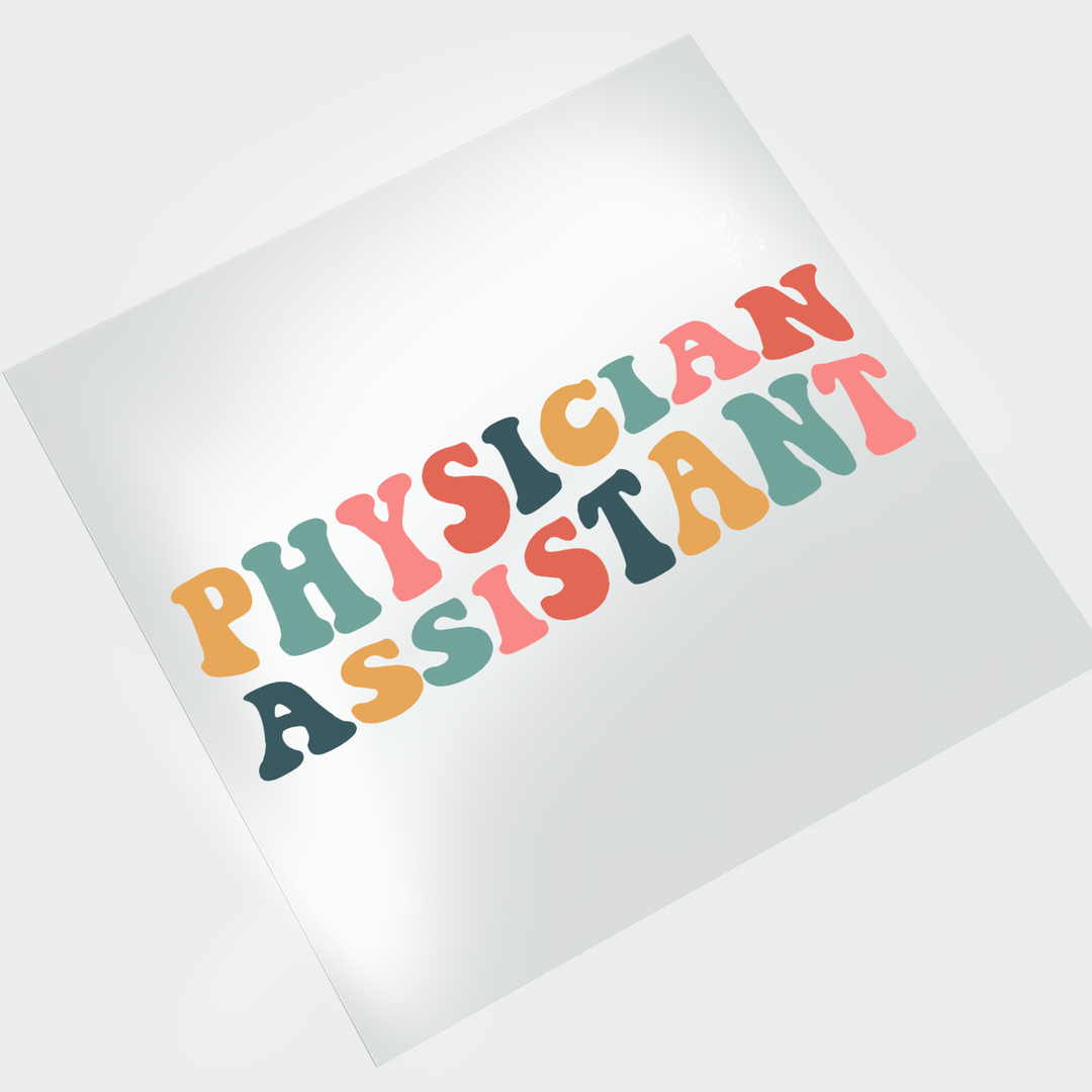Physician Assistant DTF Transfer