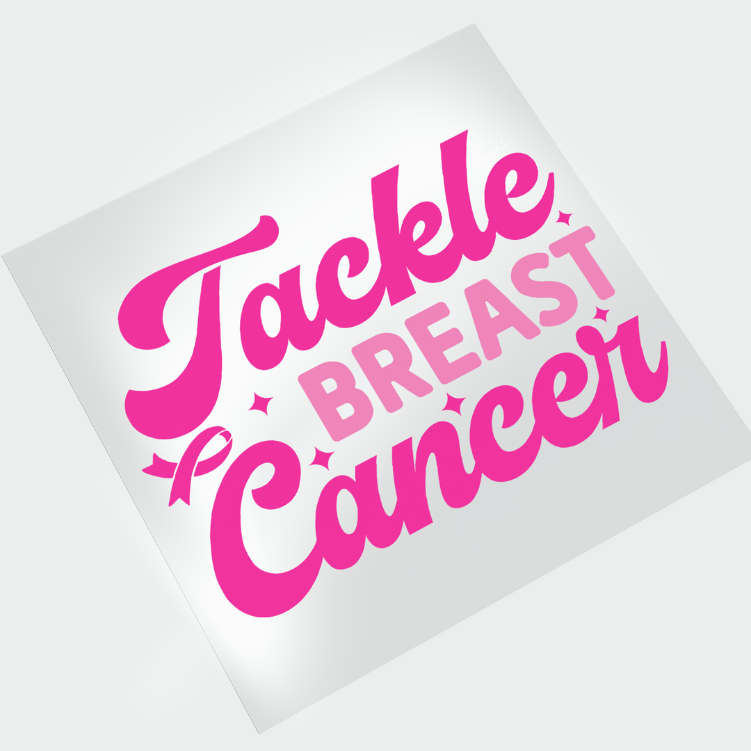 Tackle Breast Cancer DTF Transfer