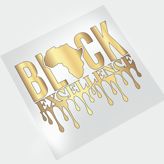 Black Excellence DTF Transfer Designs Celebrating Black History