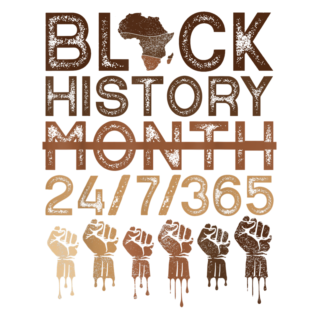 Black History 24/7/365 DTF Transfer