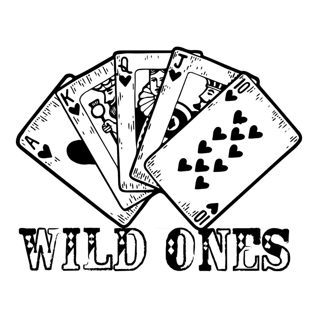 The Wild Ones: Wild Ones | Playing Cards - DTF Transfer - Direct-to-Film