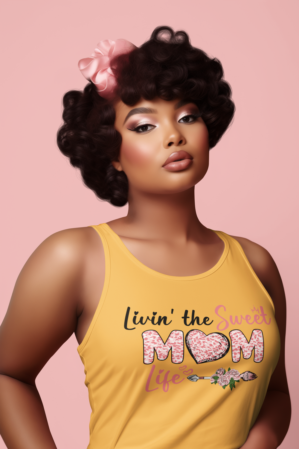 Mother's Day: Livin' The Sweet Mom Life- DTF Transfer - Direct-to-Film