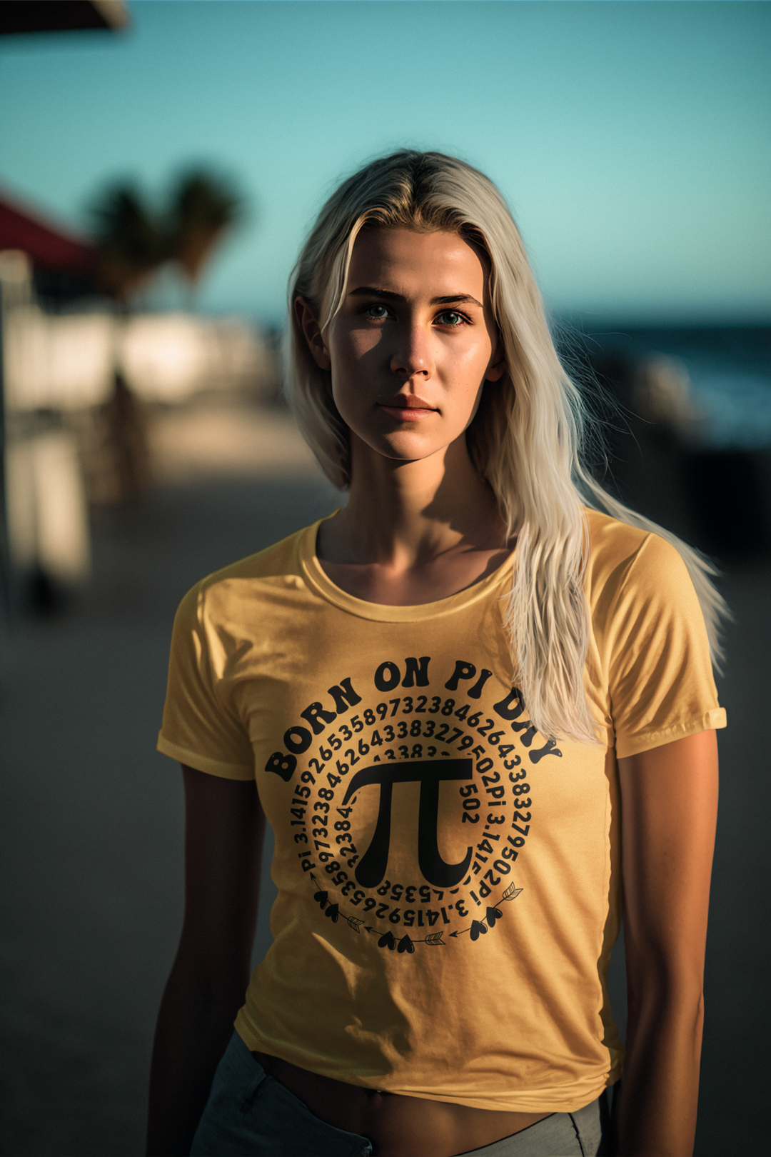 Pi Day: Born On Pi Day - DTF Transfer - Direct-to-Film