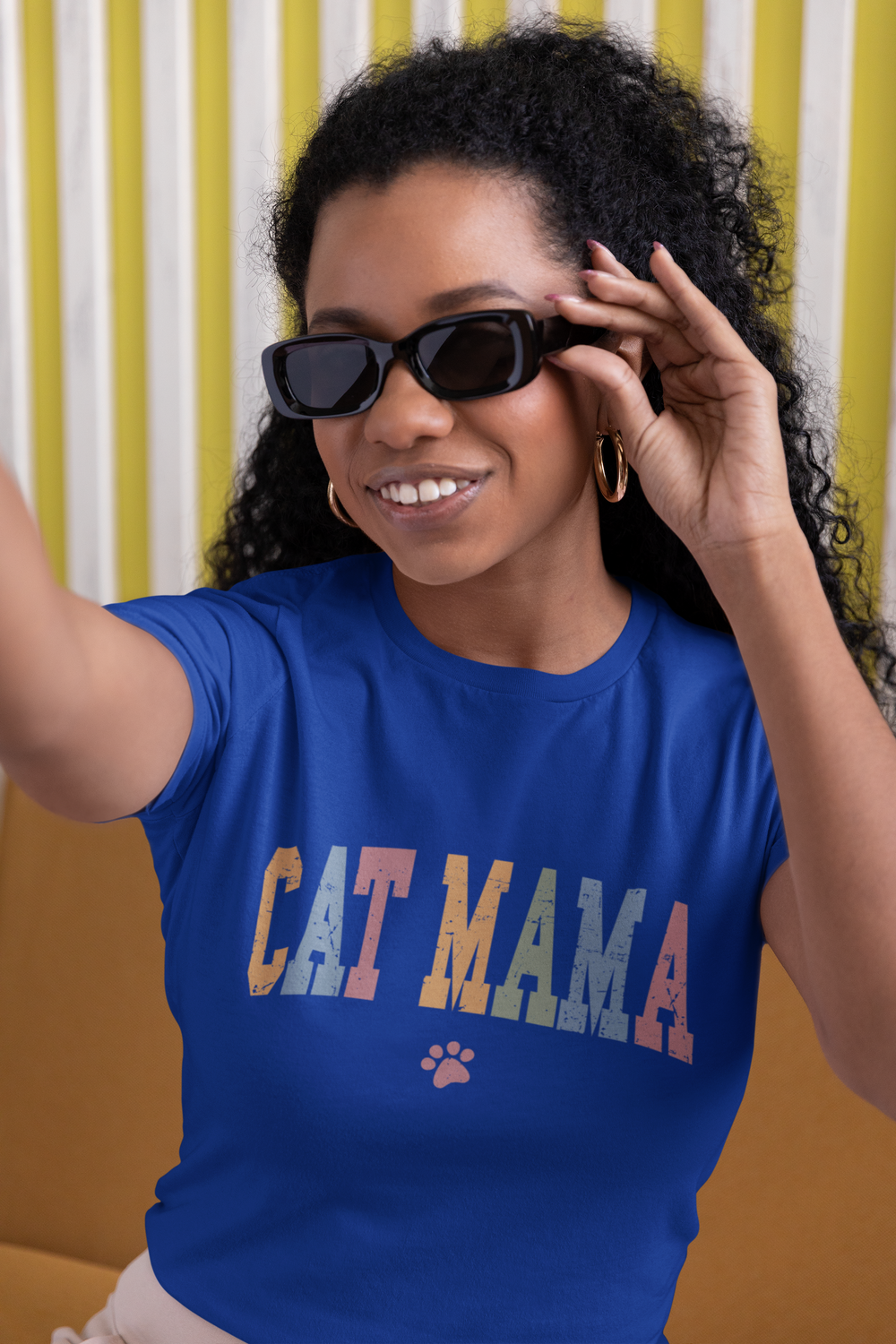 Cat Mama - DTF Transfer - Direct-to-Film