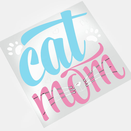 Cat Mama: Cat Mom IV - DTF Transfer - Direct-to-Film