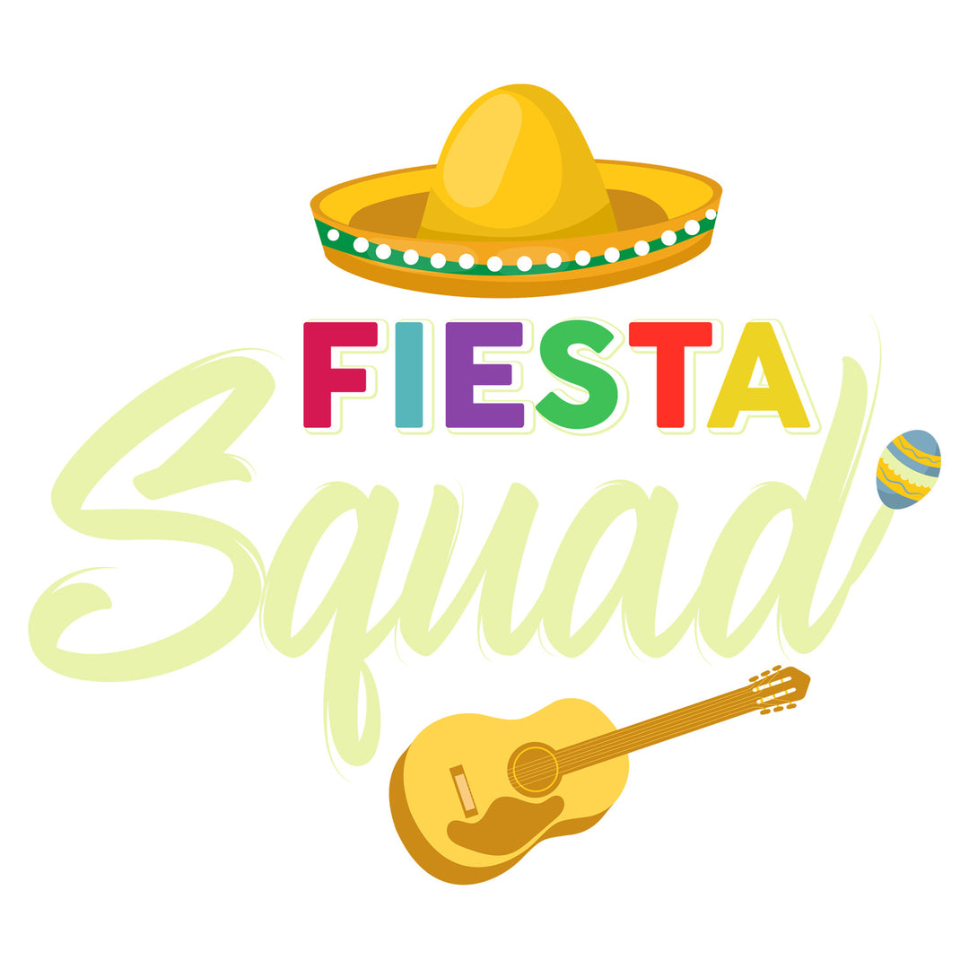 Cinco De Mayo: Fiesta Squad - DTF Transfer - Direct-to-Film