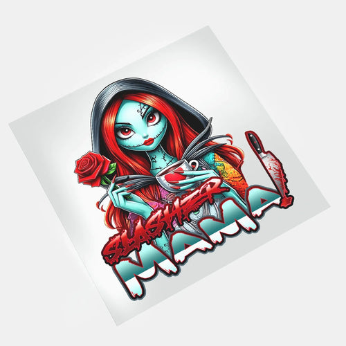 Slasher Mama and Slasher Girl: Mama Sally 2 - DTF Transfer - Direct-to-Film