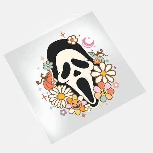 Halloween Boys Of Fall - Flowery Reaper - DTF Transfer - Direct-to-Film