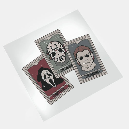 Halloween Boys Of Fall - The Cards - DTF Transfer - Direct-to-Film