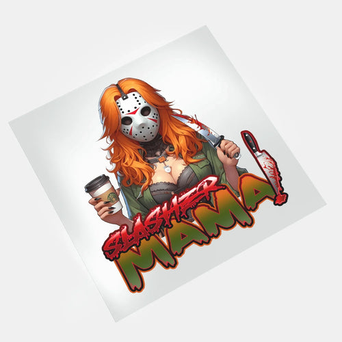 Slasher Mama and Slasher Girl: Mama Vorhees - DTF Transfer - Direct-to-Film