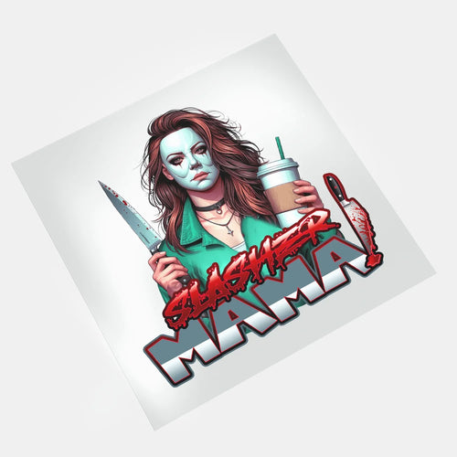 Slasher Mama and Slasher Girl: Mama Myers - DTF Transfer - Direct-to-Film