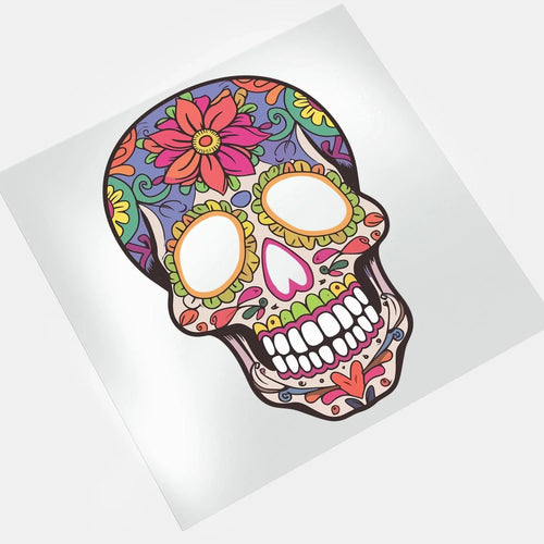 Dia de los Muertos: Sugar Skull IV - DTF Transfer - Direct-to-Film