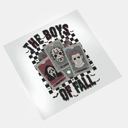 Halloween Boys Of Fall - The Cards 2 - DTF Transfer - Direct-to-Film