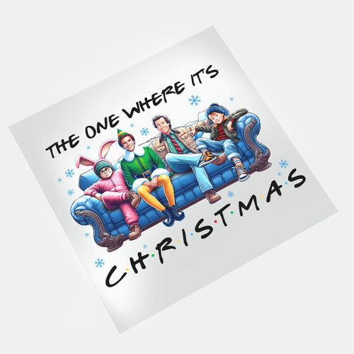 Christmas Movies: C.H.R.I.S.T.M.A.S - DTF Transfer - Direct-to-Film
