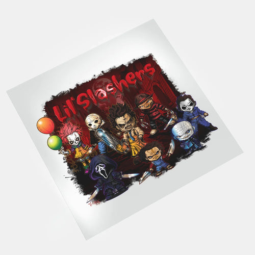 Nightmares With Attitude - Youth Edition: Lil' Slashers - DTF Transfer - Direct-to-Film