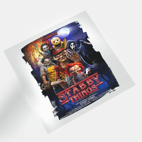 Nightmares With Attitude - Youth Edition: Stabby Things - DTF Transfer - Direct-to-Film