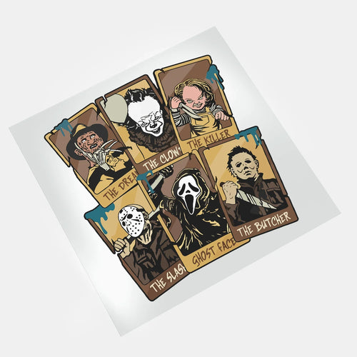 Halloween Boys Of Fall - The Cards 3 - DTF Transfer - Direct-to-Film