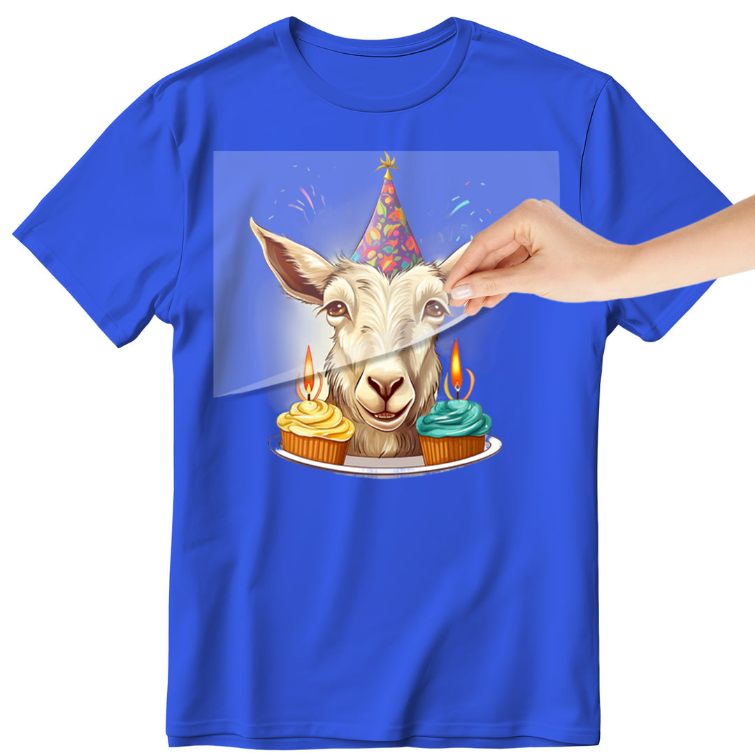 Goat Lovers: Birthday Goat - DTF Transfer - Direct-to-Film