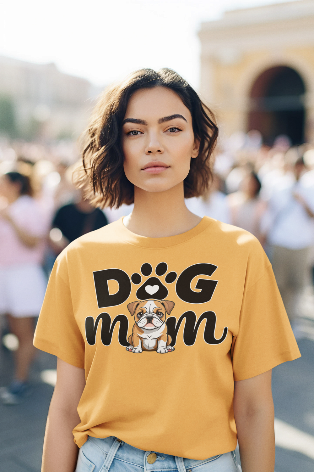 Dog Lover: Dog Mom - DTF Transfer - Direct-to-Film