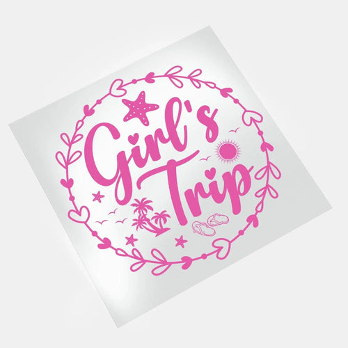 Spring Break Vibes: Girls Trip - DTF Transfer - Direct-to-Film