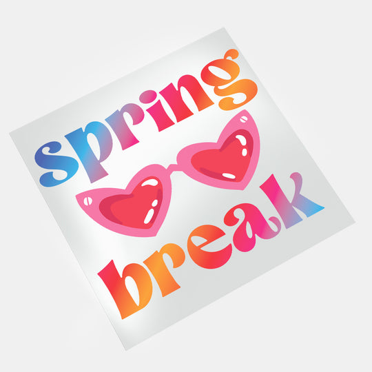 Spring Break Vibes: Spring Break II - DTF Transfer - Direct-to-Film