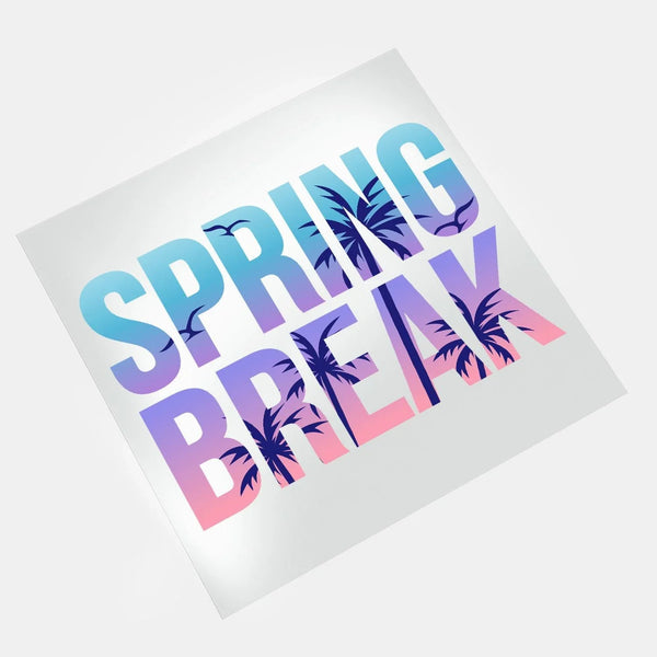 Spring Break Vibes: Spring Break Mode On - DTF Transfer - Direct-to ...