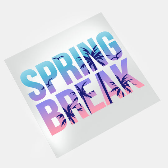 Spring Break Vibes: Spring Break III - DTF Transfer - Direct-to-Film