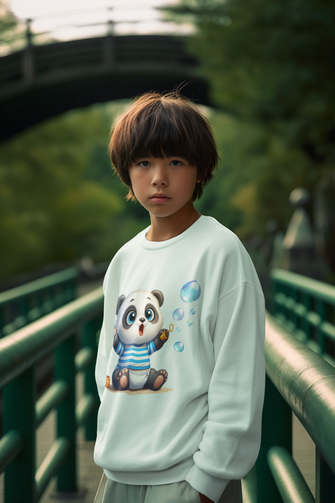 Cute Panda Vibes: Baby Panda IV - DTF Transfer - Direct-to-Film