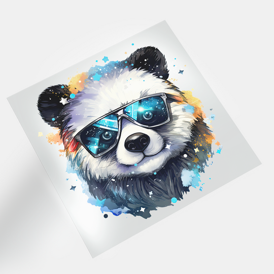 Cute Panda Vibes: Cool Panda - DTF Transfer - Direct-to-Film